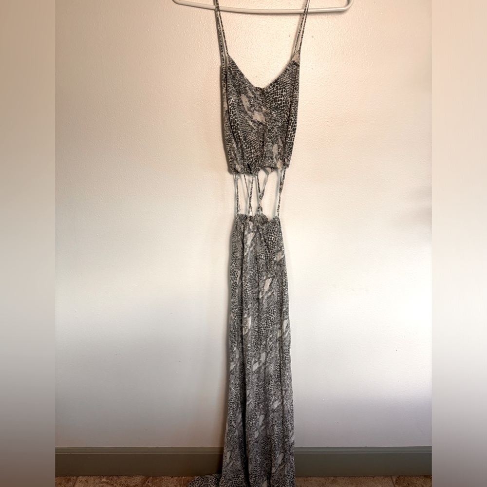 Acacia Santiago dress snakeskin size small